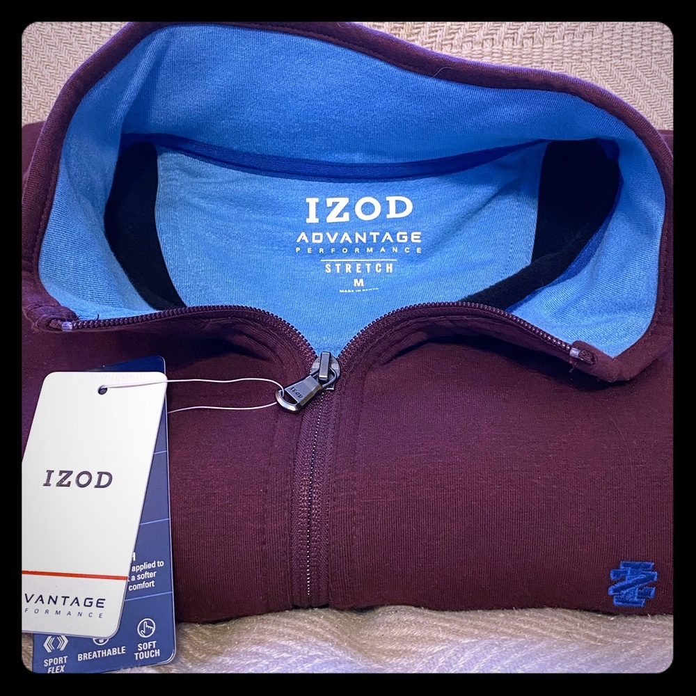 IZOD 1/4 zip Sweater